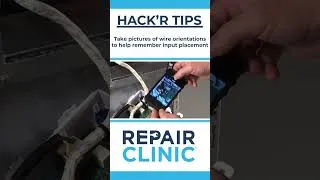 Thumbnail: HACK'R TIPS -  Take pictures of wire orientations to help remember input placement.