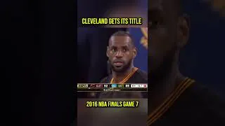 Thumbnail: LeBron James & the Cavs win it all #nbafinals #cleveland #lebronjames