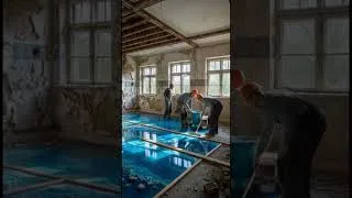 Thumbnail: Epoxy Flooring with Ocean Theme Idea #oceanwaves #epoxyflooring #shorts