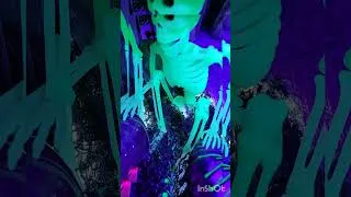 Thumbnail: spooky resin graveyard, big project. #halloweenart #resin