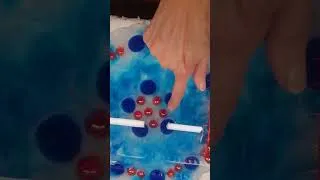 Thumbnail: 4th of July tray with a spin. #resin #resinart