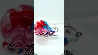 Thumbnail: Star-Spangled Snail | 4th of July UV Resin Craft