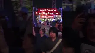 Thumbnail: Whole Crowd Sings Great Big Beautiful Tomorrow at Carousel of Progress Closing