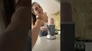 Thumbnail: Morning protein smoothie 🌸🍓🫐🍌