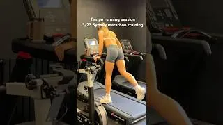 Thumbnail: Tempo  session week 3/23 for my Sydney marathon training 🚀🏃🏼‍♀️💛