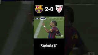 Thumbnail: ¡El golazo de Raphinha que abrió el partido! ⚽🔥 #fcbarcelona #laliga