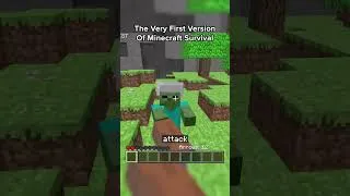 Thumbnail: The Very First Version of Minecraft Survival