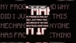 Thumbnail: The "JohnGameLover" Minecraft Mystery pt. 2