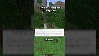 Thumbnail: Minecraft's Scrapped Caving Tools