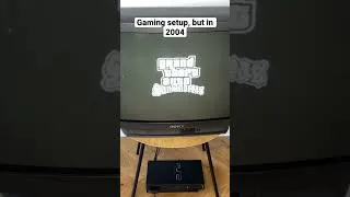 Thumbnail: Gaming setup, but in 2004 #shorts #playstation #nostalgia