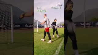 Thumbnail: Reusch Face-Off: Rachele Baldi vs Alessio Buono - Round 2 👀🔥 @Alessiobuono1 #reusch #gkchallenge