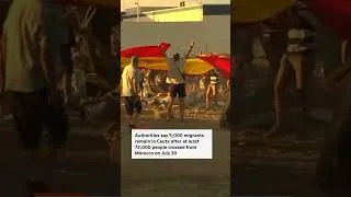 Thumbnail: Ceuta residents dismantle migrant camp amid unrest