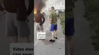 Thumbnail: Woman narrowly escapes blast during Russian drone attack