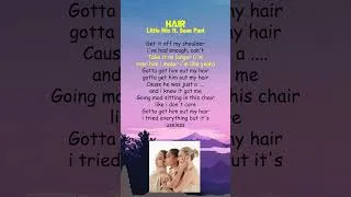 Thumbnail: Little Mix ft. Sean Paul - Hair (Lyrics) #shorts