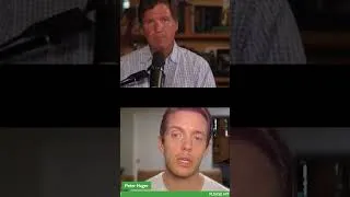 Thumbnail: Rabbi Shmuley THREATENS Tucker Carlson AGAIN #shorts