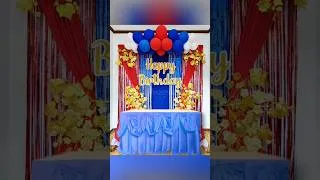 Thumbnail: 2 Easy and Low-cost DIY Party Backdrop Decoration Ideas #shorts #partyideas #eventstyling #backdrop