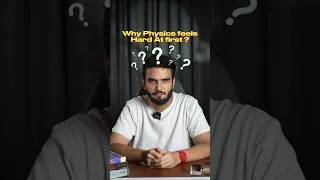 Thumbnail: Why Physics is Hard? Right way to study Physics Maharashtra Board MHTCET - How to Solve Numericals