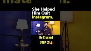 Thumbnail: Instagram Addiction To COEP CS Motivation Story MHTCET & JEE Students Success Story #coep #mhtcet