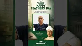 Thumbnail: Teachers’ Day 2026 ❤️ The Hands That Shape Our Future | RGR Academy #Shorts