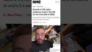 Thumbnail: Gen Z Is Buying CDs Again… But Why? #shorts #spotify #physicalmedia