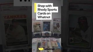Thumbnail: Shop with us on Whatnot! #vintagesportscards #sportscardandmemorabilia #baseballcardcollection