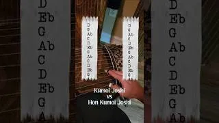 Thumbnail: Kumoi Joshi koto tuning vs Hon Kumoi Joshi #koto #japanesemusic #japaneseinstrument #musictheory