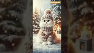 Thumbnail: "Meow in the Snow: Winter Wondercat! ❄️🐾