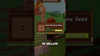 Thumbnail: Does GIANT PINECONE Actually WORTH It? #growagarden #gameplay #roblox #gaming #shorts