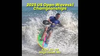 Thumbnail: Get ready for the 2025 US Open Waveski Surfing Championships