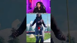 Thumbnail: Squirrel with gun and BIG nuts💀 #funny #shorts #viral