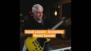 Thumbnail: Quick Lesson - Accenting Modal Half Steps in Mixolydian #shorts
