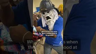 Thumbnail: Donnie, that mask is an upsell. #Goodwill #GoodwillBins  #FunnyMasks #FunnyCostume #Halloween