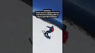 Thumbnail: QST 94 review inbound. Had things I liked and things I didn't.  Strengths and drawbacks. #skiing