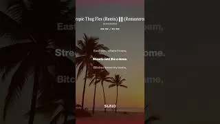 Thumbnail: Tropic Thug Flex Remix ⚡🔥 (Remastered) (Remix) #rap #hiphopvibe