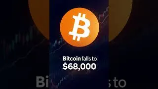 Thumbnail: Bitcoin Falls to $68,000 — Is This the Dip #Bitcoin #BTC #BitcoinPrice #CryptoNews #MarketUpdate