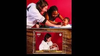 Thumbnail: Topps turns iconic photo of Lionel Messi holding infant Lamine Yamal into 1-of-1 trading card