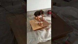 Thumbnail: Turning a $65 solid wood table into my dream standing desk with ChatGPT! #ChatGPT_Partner