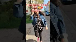Thumbnail: Perfect Summer Day in Germany☀️🌸|Pure Summer Vibes❤️ #Shorts#Travel#ytshorts#viral#trending#vlog#bts