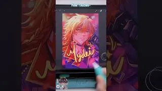 Thumbnail: Idol AU Mydei drawing process 🍀 #art #procreate