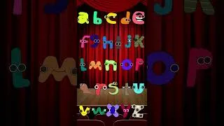 Thumbnail: Lowercase ABC Song Shorts | Fun Alphabet Characters | Learn a–z for Kids #learnabc #abcsong