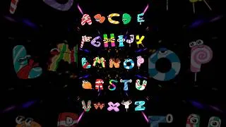 Thumbnail: Four Alphabet Characters | Fun ABC Song Shorts | Learn A–Z for Kids #learnabc #abcsong