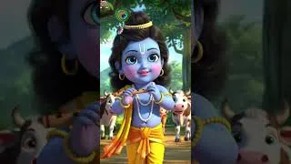 Thumbnail: छोटी छोटी गैया - Choti Choti Gaiya #littlekrishna #shorts #viral #trending #riritoons