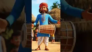 Thumbnail: Kalu Madari Aaya | कालू मदारी आया | Kala Bhalu | #shorts  #cartoon #nurseryrhyme #riritoons #kidsong