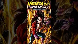 Thumbnail: Vegeta (GT) Super Saiyan 4 All Ultimate Attacks - DBSZ #shorts #vegeta