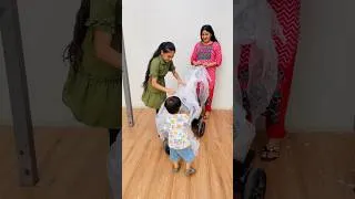 Thumbnail: Mummy ne Samayra Rishabh ko ye kya diya❓🤔😱 #shorts #samayranarula #siblings
