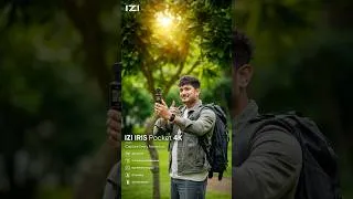 Thumbnail: Meet the IZI Iris Pocket action 4K Small Camera, Big Results🎥🚨 #iziiris #photography #camera #vlog