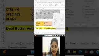 Thumbnail: 92. How to Deal with BLANK CELLS in Excel! #easyexcelhacks #excel