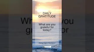 Thumbnail: Daily Gratitude Reminder | What are you grateful for today? | Gratitude | Shorts