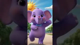 Thumbnail: Hathi Raja Shorts | #shorts #shortsfeed #nurseryrhymes #kidssongs #kids