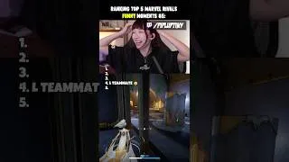 Thumbnail: Ranking Top 5 Marvel Rivals FUNNY Moments #5